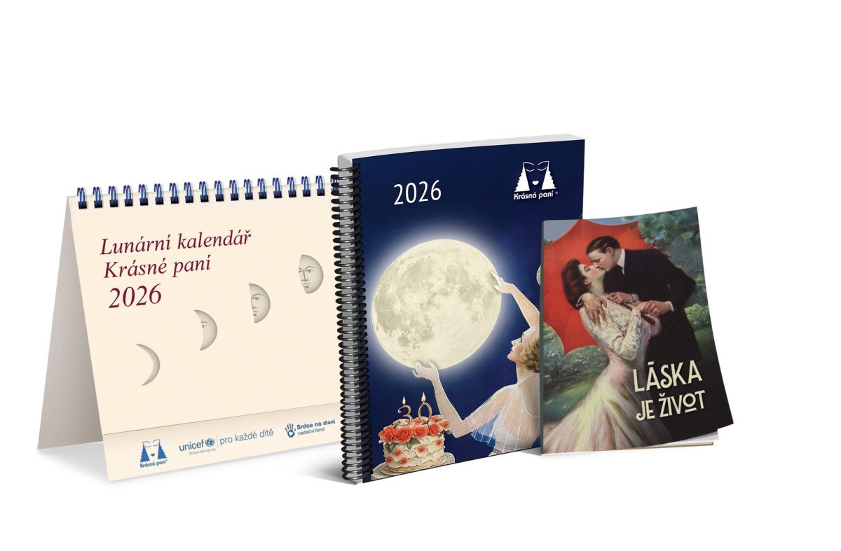 Lunární kalendář Krásné paní 2026 – Žofie Kanyzová