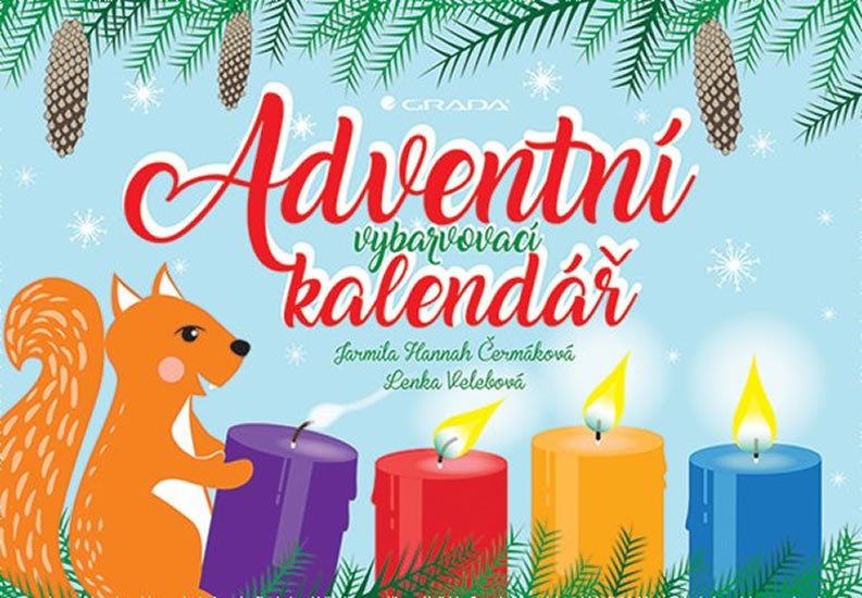 Adventní vybarvovací kalendář – Lenka Velebová, Jarmila Hannah Čermáková