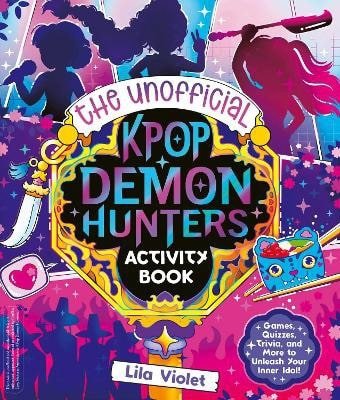 Unofficial K-Pop Demon Hunters Activity Book – Violet Lila