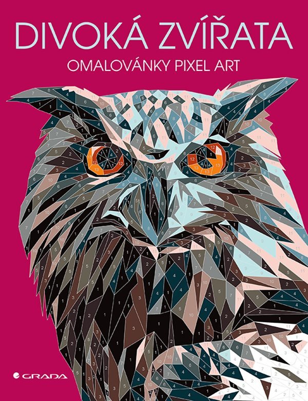 Divoká zvířata - Omalovánky Pixel Art – Max Jackson