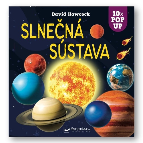 10x POP UP Slnečná sústava – David Hawcock