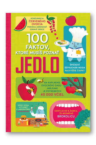 100 faktov, ktoré musíš poznat Jedlo – Alice James, Jerome Martin