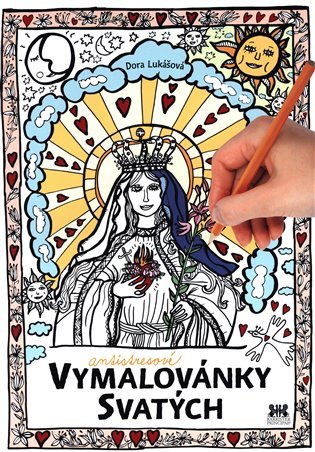 Antistresové vymalovánky svatých – Dora Lukášová