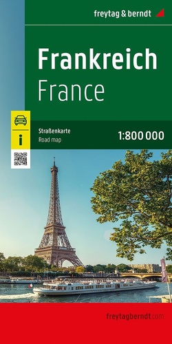 Automapa Francie 1:800 000