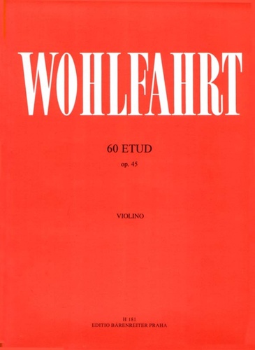 60 etud op. 45 – Wohlfahrt Franz
