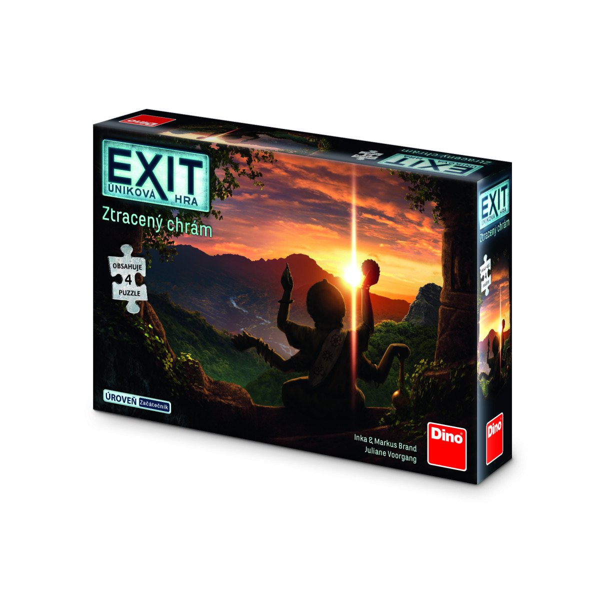 Exit úniková hra s puzzle: Ztracený chrám – Němeček Zdeněk