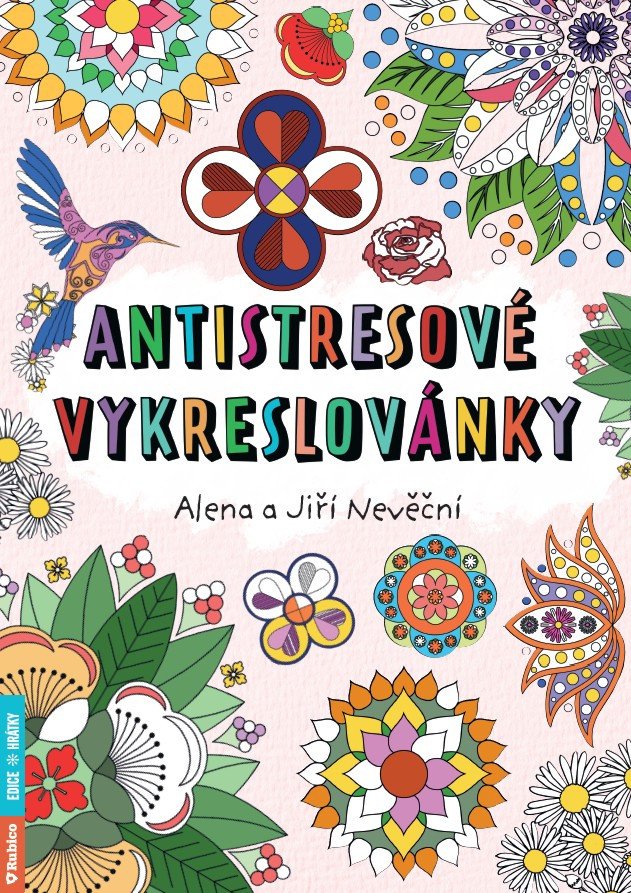 Antistresové vykreslovánky – Alena Nevěčná, Jiří Nevěčný