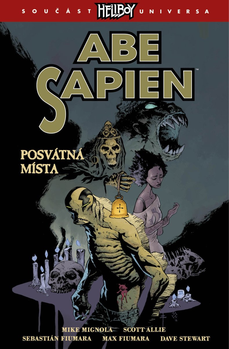 Abe Sapien 5 - Posvátná místa – Mike Mignola