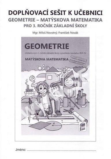 Doplňkový sešit k učebnici Geometrie pro 3. ročník – Miloš Novotný, Jarmila Hrdinová