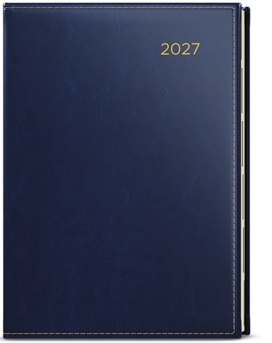 Denní diář 2027 Ctirad s výsekem Premier A5 modrá
