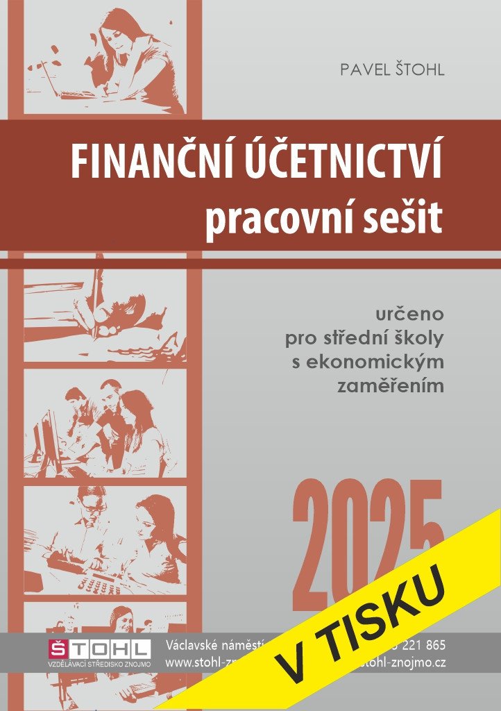 Finanční účetnictví - pracovní sešit 2025 – Pavel Štohl