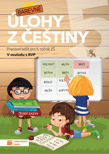 Barevné úlohy z češtiny pro 5. ročník – Jana Olžbutová