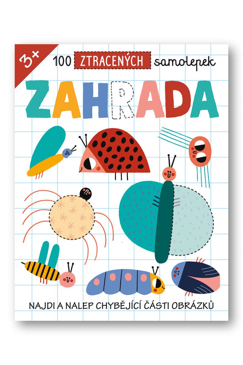 100 ztracených samolepek Zahrada – Emma Munro Smith