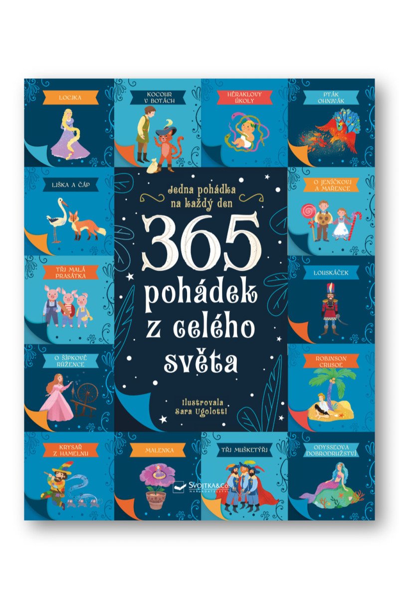 365 pohádek z celého světa – Stefania Leonardi Hartley, Rosalba Troiano