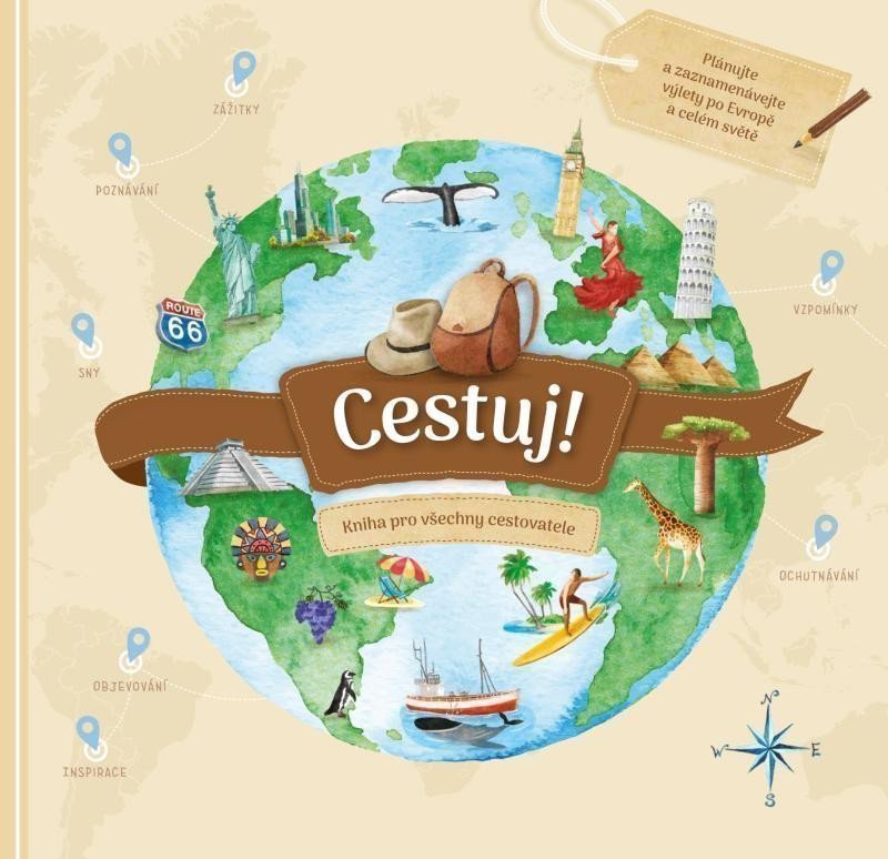 Cestuj! Kniha pro všechny cestovatele – Monika Kopřivová