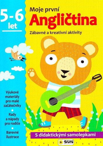Angličtina - 5-6 roky - samolepky (Moje první angličtina)