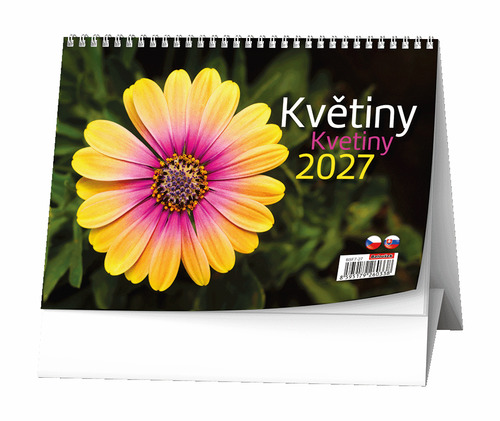 Květiny 2027 - stolní kalendář