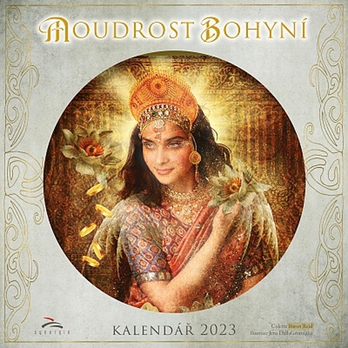Moudrost bohyní - nástěnný kalendář 2023 – Colette Baron-Reid