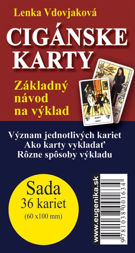 Cigánské karty - Základný návod na výklad – Lenka Vdovjaková