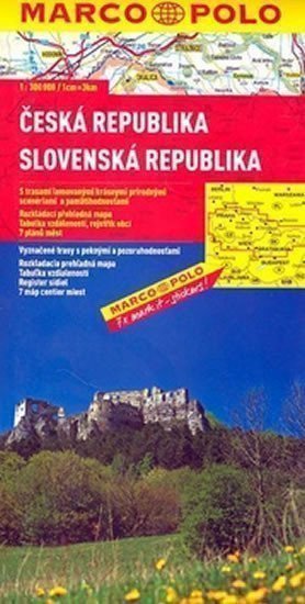 Česká rep. a Slovenská rep. - automapa 1:300 000 – 2007