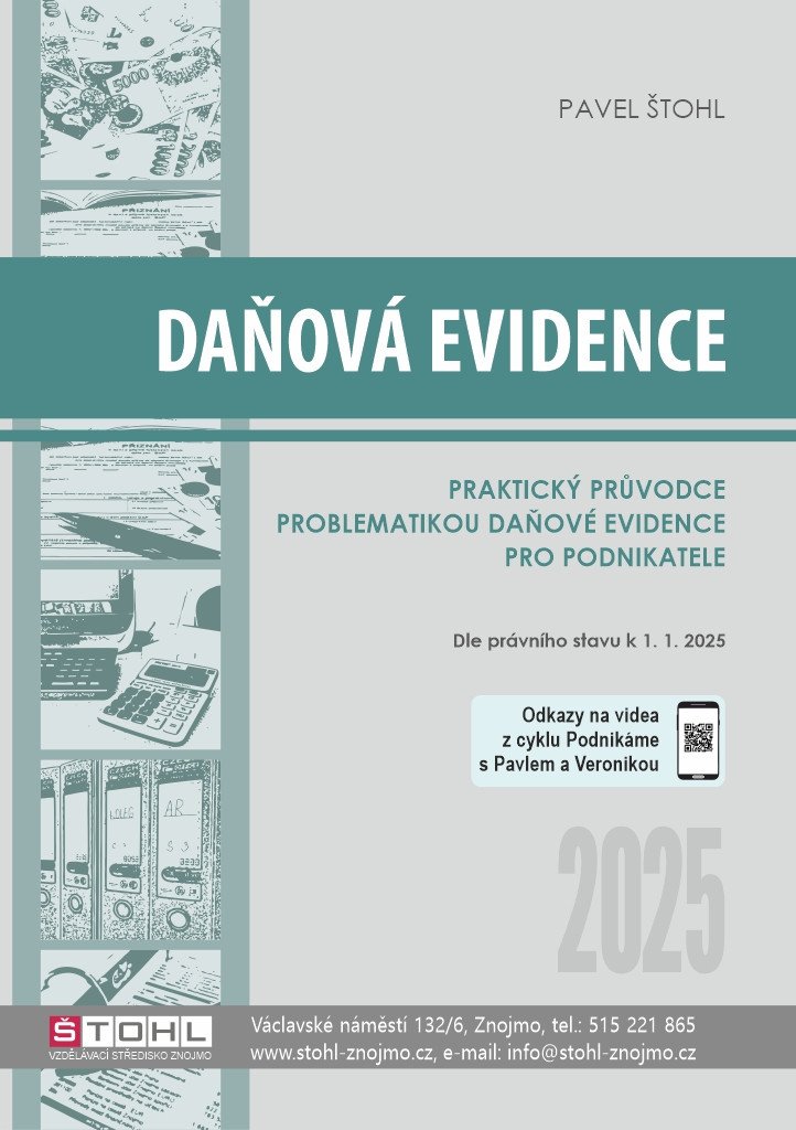 Daňová evidence 2025 – Pavel Štohl