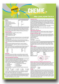 Chemie pod lavicí pro základní školy Dokážeš to! - Souhrnné informace z chemie pro ZŠ - Filip Pýcha