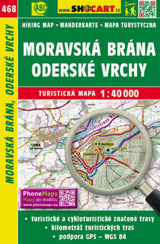 Moravská Brána, Oderské vrchy 1:40 000 - 468