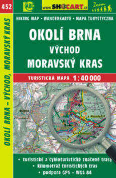 Okolí Brna východ, Moravský kras 1:40 000 - 452