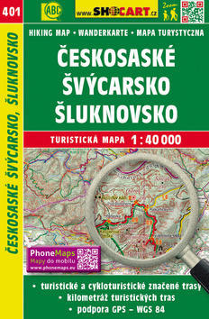 Českosaské Švýcarsko Šluknovsko 1:40 000 - 401