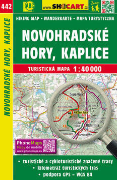 Novohradské hory, Kaplice 1:40 000 - SC 442