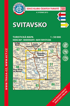 KČT 50 Svitavsko - 1:50 000