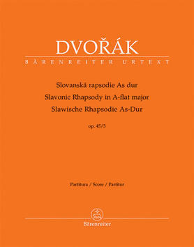 Slovanská rapsodie As dur op. 45/3 - partitura - Antonín Dvořák