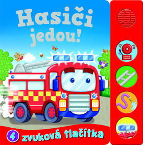 Hasiči jedou! - 4 zvuková tlačítka