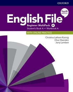 English File Fourth Edition Beginner Multipack A - with Student Resource Centre Pack - Christina Latham-Koenig; Clive Oxenden; Jeremy Lambert