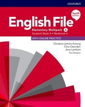 English File Fourth Edition Elementary Multipack A - with Student Resource Centre Pack - Christina Latham-Koenig; Clive Oxenden; Jeremy Lambert