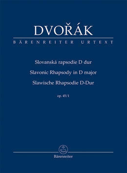 Slovanská rapsodie D dur op. 45/1 - studijní partitura