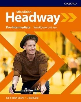 New Headway Fifth Edition Pre-Intermediate Workbook with Answer Key - John a Liz Soars