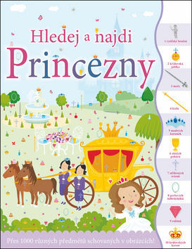 Hledej a najdi Princezny - Přes 1000 různých předmětů schovaných v obrázcích!