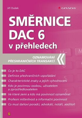 Směrnice DAC 6 v přehledech - Oznamování přeshraničních transakcí - Jiří Dušek