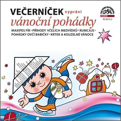 Večerníček vypráví vánoční pohádky - Various; Josef Dvořák; Václav Vydra; Vojtěch Kotek