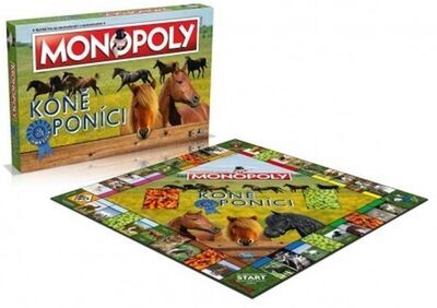 Monopoly Koně a poníci společenská hra v krabici