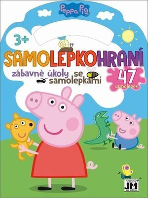 Samolepkohraní Prasátko Peppa - zábavné úkoly se samolepkami