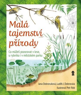 Malá tajemství přírody - Co můžeš pozorovat v lese, u rybníka i v městském parku - Luděk Jindřich Dobroruka; Jana Dobroruková