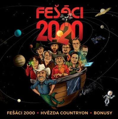 Fešáci 2020 - Hvězda countryon, bonusy, 2 CD - Tomáš Linka; Michal Tučný; Pavel Brümer; Robert Moucha; Jindřich Šťáhlavský