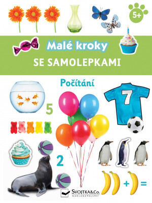 Malé kroky se samolepkami Počítání - 5+