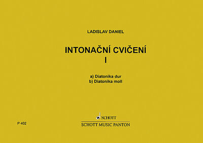 Intonační cvičení I. - Ladislav Daniel