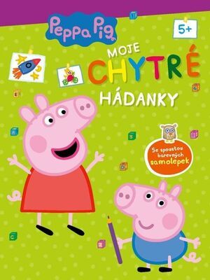 Peppa Pig Moje chytré hádanky - Se spoustou barevných samolepek