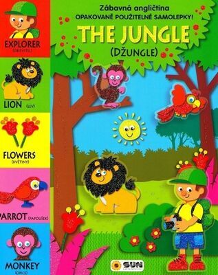Zábavná angličtina The Jungle - Opakovaně použitelné samolepky
