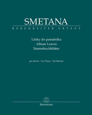 Lístky do památníku - pro klavír - Bedřich Smetana