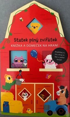 Statek plný zvířátek - Knížka a domeček na hraní